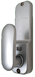 BL2702 ECP - 28mm ali latch, ECP keypad with key override & inside paddle handle with holdback