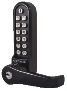BL5701 ECP MG Pro - Marine Grade lever turn keypad with internal handle, built-in key override and tubular latch