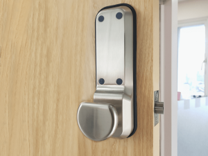 BL7100 ECP - Heavy duty knob turn keypad with internal handle & on the door code change functionality