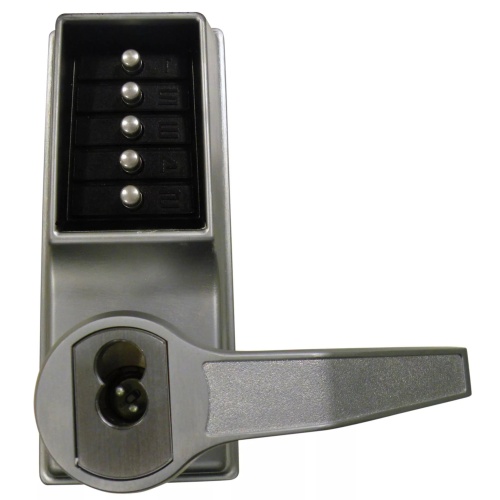 Kaba Simplex/Unican LL1021 Series Mortice Latch Digital Lock With Lever Handles & Key Override