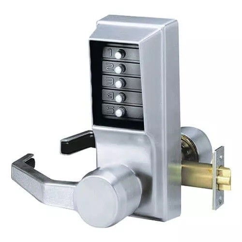 Kaba Simplex/Unican LL1011 Mortice Latch Digital Lock With Lever Handles