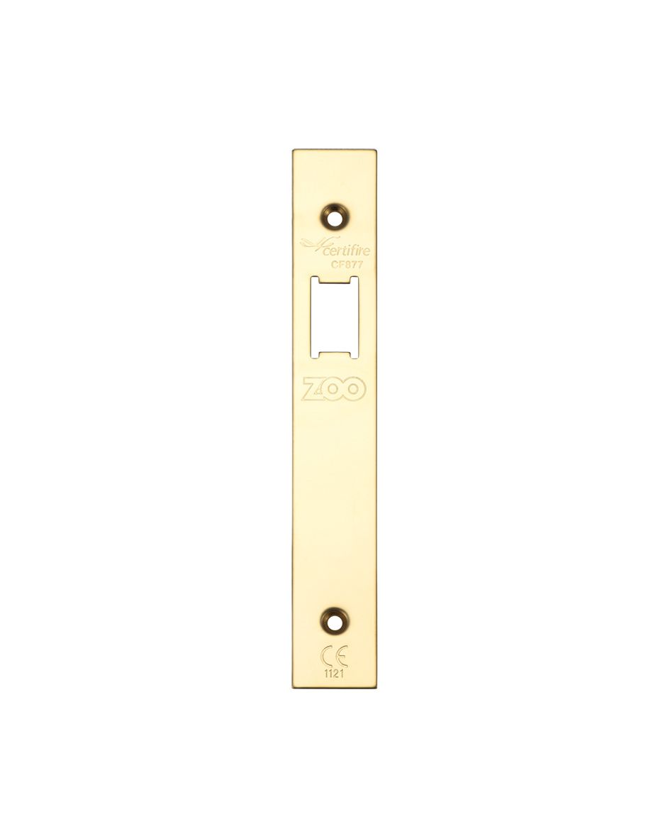 Spare Acc Pk for UK Upright Latch - contains Radius Forend, Strike and Fixing Screws