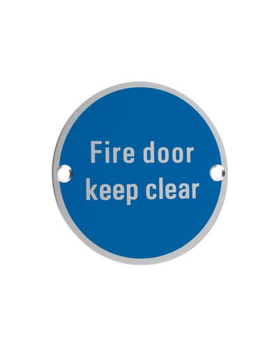 Signage - Fire Door Keep Clear