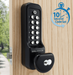 BL7801 Mg Pro ECP - External grade heavy duty knob turn keypad with key override & on the door code change functionality