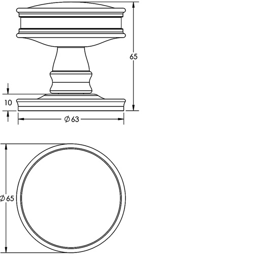 BUR100 Technical Drawing