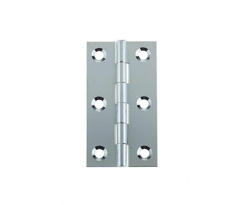 Jedo Plain Butt Hinge 51x28x1.5mm Polished Chrome