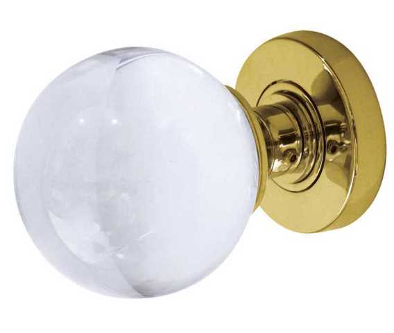 Jedo Plain Glass Mortice Door Knob