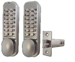 BL2021 - Tubular latch & back to back keypads