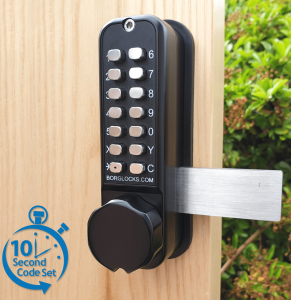 BL2625 ECP - Marine grade, back to back knurled knob keypads & inside rim-fixed deadbolt