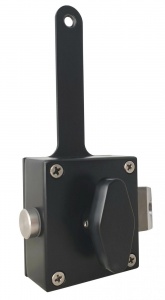 BL4409 - Marine grade, free turning lever keypad & updated inside rim-fixed slam latch with a holdback function