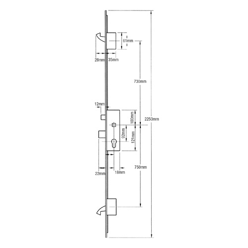 ERA Saracen Small Hooks Variant (Option 2 Locking)