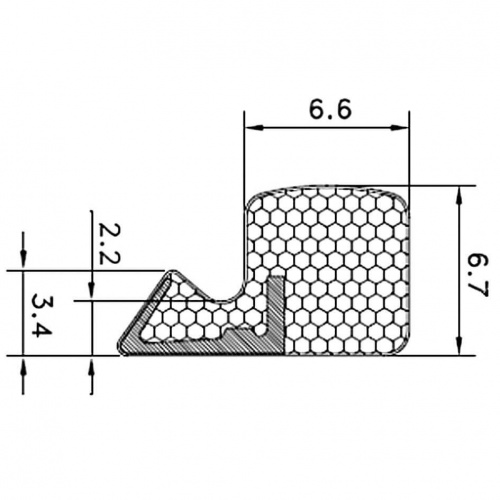 AQ63 Foam Weatherseal