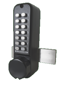 BL2625 ECP - Marine grade, back to back knurled knob keypads & inside rim-fixed deadbolt