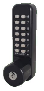 BL2771 ECP MG Pro - Marine grade, tubular latch & back to back ECP keypads with key override