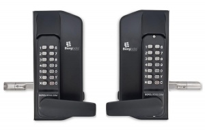 BL3430 ECP - Metal gate lock with back to back free turning lever ECP keypads & 65-80mm latchbolt