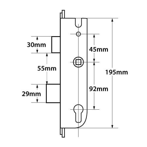 Maco CTS Replacement Gearbox