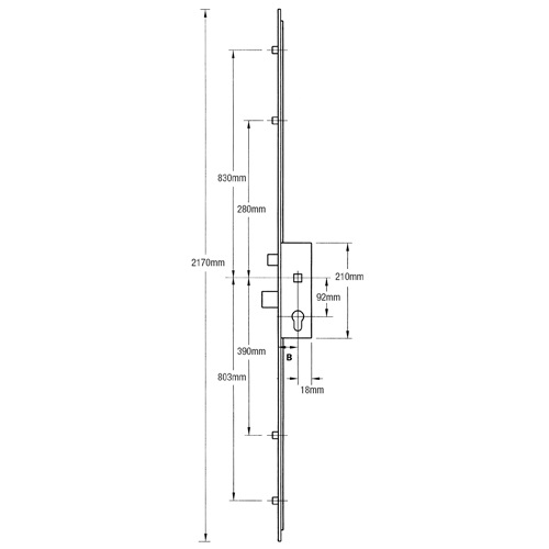 KFV, 4 Roller Lift Lever