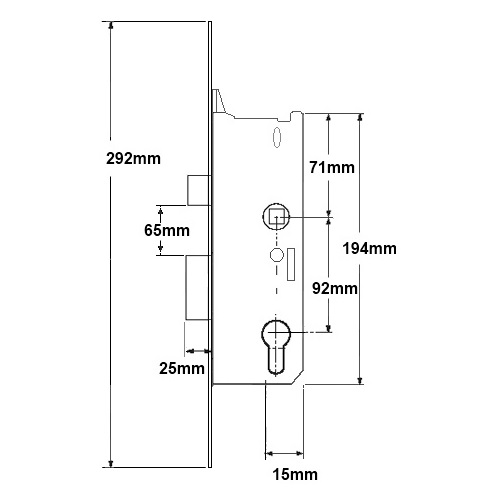 Fuhr Overnight Lock FU85628