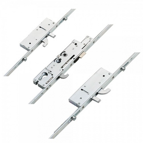 Fullex XL Multipoint, 3 hooks, 2 anti lift pins and 4 rollers Lift Lever