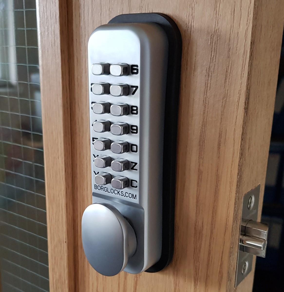 BL2001 - Tubular | Digital Door Lock | Borg Locks | Matrix Hardware
