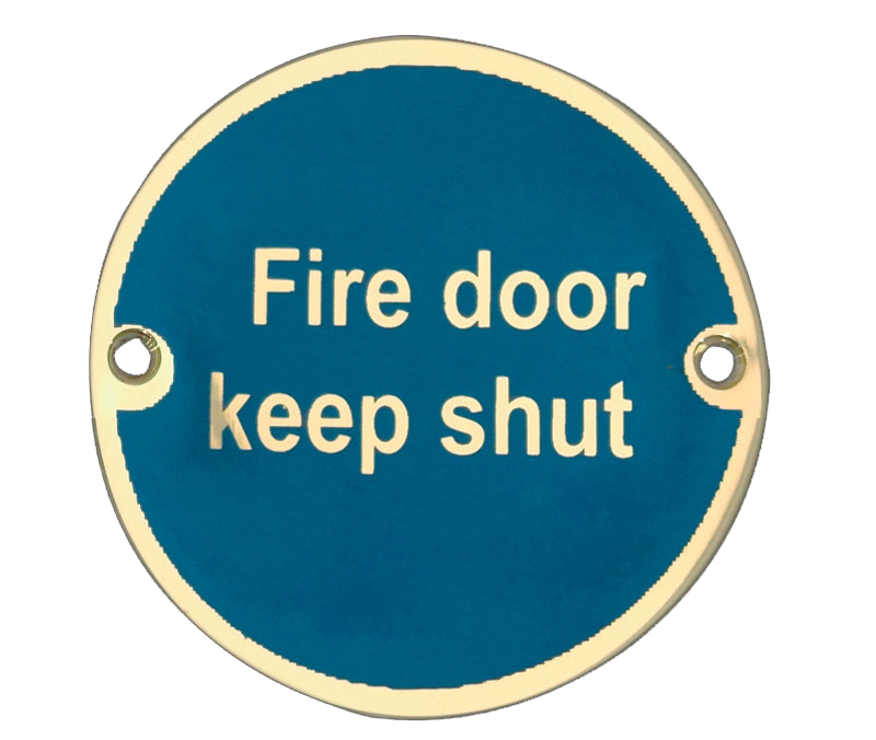 Jedo Fire Door Keep Shut