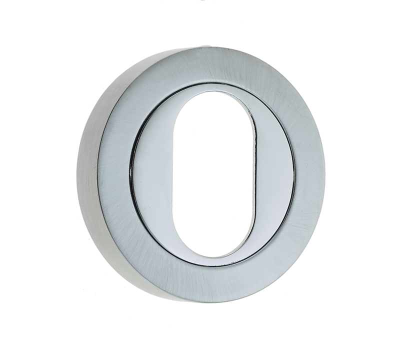 Jedo Oval profile Escutcheons on 50mm Round Rose