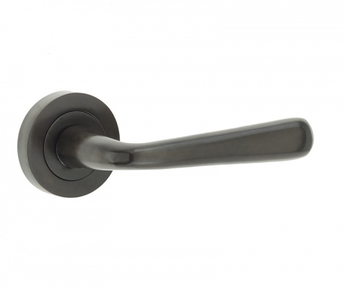 Frelan Laguna Door Handle on Rose