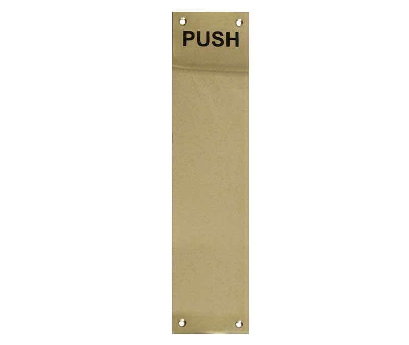 Jedo Engraved Fingerplates''Push''