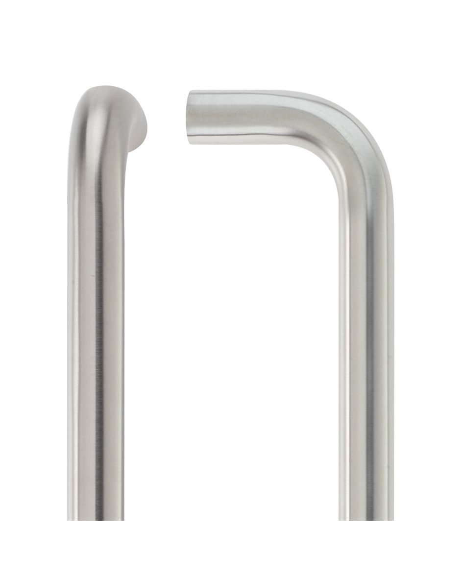 19mm D Pull Handle - Bolt Through Fixings