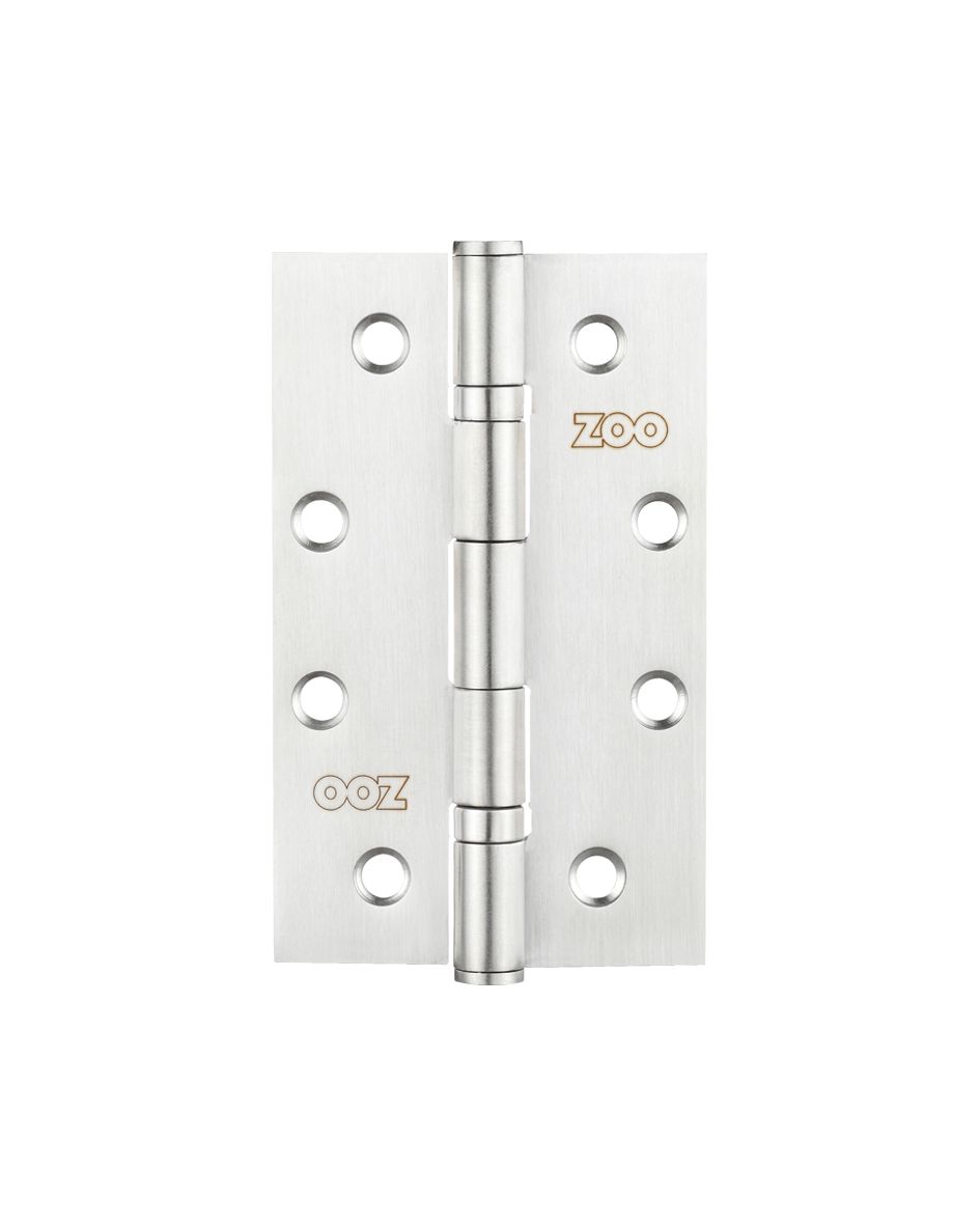 Slim Knuckle Bearing Hinge Stainless Steel - Grade 201 - 102mm x 63mm x 2.5mm