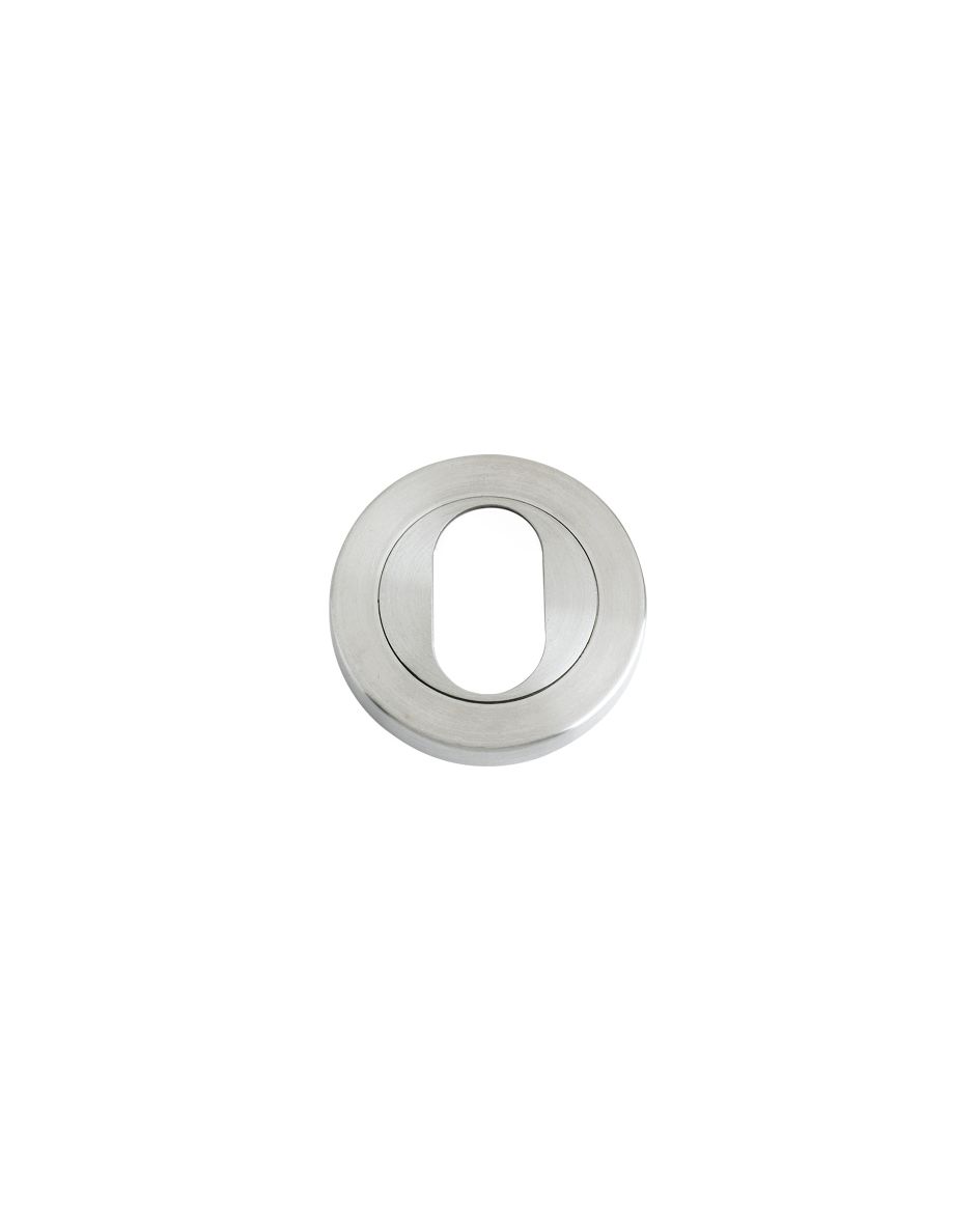 Oval Profile Escutcheon - 50mm Dia