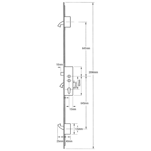 Safeware 3, 3 hooks Shootbolt Compatible