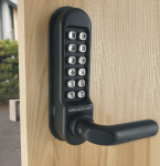 BL5208 - Marine grade round bar handle keypad with fittings to suit leading panic hardware