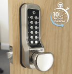 BL7101 ECP - Heavy duty knob turn keypad with internal handle, tubular latch & on the door code change functionality