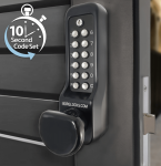 BL7103 ECP - Marine Grade, heavy duty knob turn keypad with internal handle, sash lockcase & on the door code change functionality