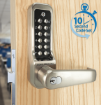 BL7703 ECP - Heavy duty lever turn keypad with internal lever handle, sash lockcase, key override & on the door code change functionality