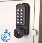 BL1706 MG Pro - Mini cabinet lock with key override and internal cam mechanism