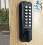 BL2107 MG Pro ECP - Marine grade, knurled knob keypad, mortice deadbolt and internal knob handle