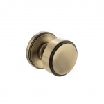 Millhouse Boulton Solid Stepped Mortice Knob on Concealed Fix Rose