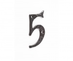 Antique Range Door Numerals