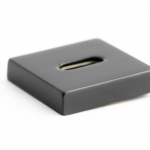 Jedo Standard Keyway Escutcheons on 50mm Square Rose