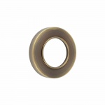 Antique Brass Burlington Plain Outer Rose