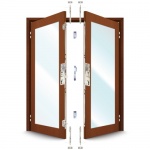 ERA 5345 French Door Kit Rebated