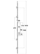Mila Fearless Patio Door Lock and Handle Kit