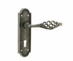 Jedo Cage Suite Door Handle Pewter