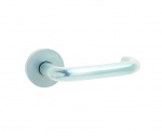 Jedo 19mm Round Bar Handle on Rose Satin Anodised Aluminium