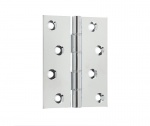 Jedo Double Phosphor Bronze Washered Hinges Polished Chrome