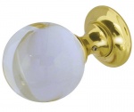 Jedo Plain Glass Mortice Door Knob