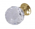 Jedo Faceted Glass Cupboard Knobs
