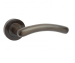 Frelan Mailand Door Handle on Rose